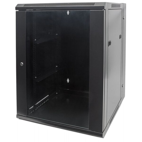 ARMARIO 15U 770X600X550 INT 19' PRETO - Image 2