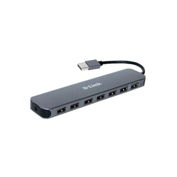 7-PORT USB 2.0 HUB D-LINK 1 BC 1.2 FAST CHARGING PORT - EU POWER ADAPTER