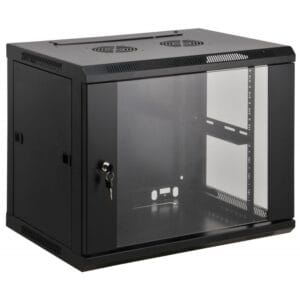 ARMARIO 15U 450X570 INT 19' AÇO (FP) PRETO
