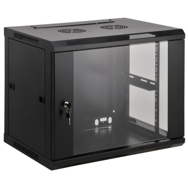 ARMARIO 15U 450X570 INT 19' AÇO (FP) PRETO