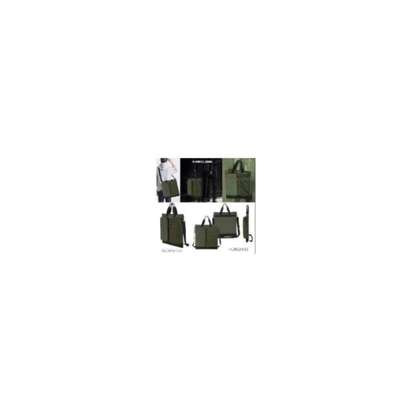 BOLSA KINGSLONG 15.6' KLM220412KAKI VERDE