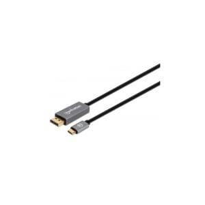 CABO USB-C 2MT (M) PARA DISPLAYPORT (M) 8K@60Hz MANHATTAN