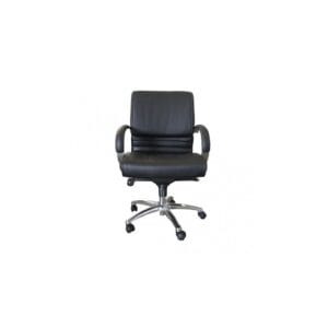CADEIRA PU MEDIUM EXEC 2NIVEIS BIFMA BK