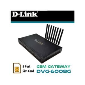 DLINK GATEWAY VOIP GSM 8 SIM CARDS