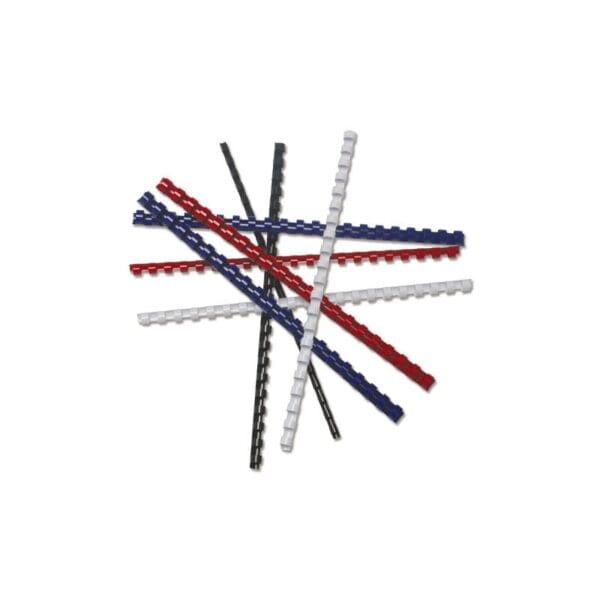 .ME ARGOLAS PLASTIC. A4 14MM AZUL (1/100)