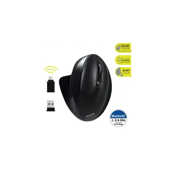 MOUSE PORT CONNECT ERGONOMIC PROF 2.4GHZ