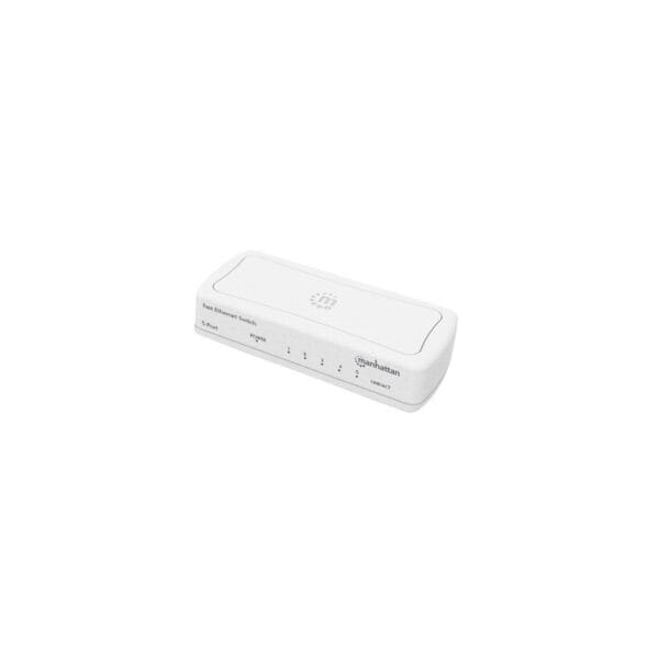 SWITCH 5 MANHAT 10/100 S/GESTÃO PLASTICO