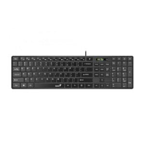 TECLADO GENIUS SLIMSTAR 126 C/FIO PRETO