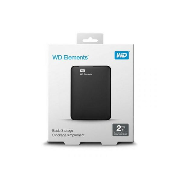 HD EXT 2.5' 2TB WD USB 3.0 USB PORTATIL PRETO