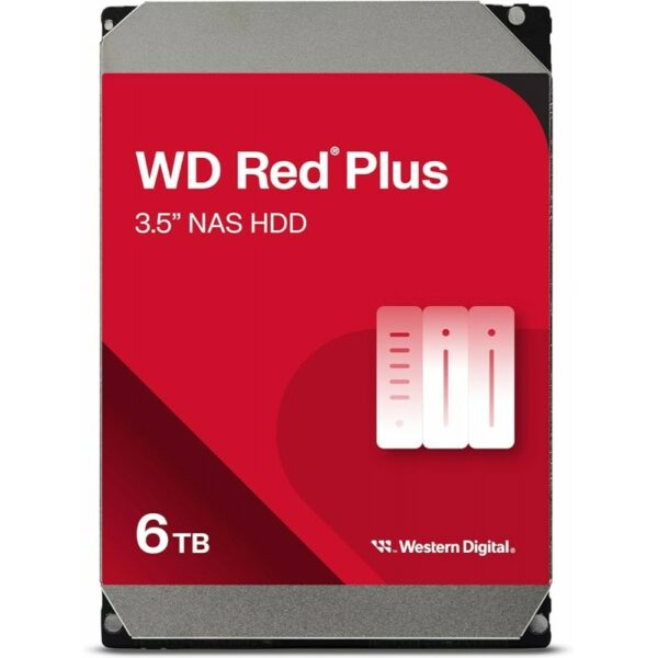 HD INT 3.5' 6TB WD 5400RPM RED SATA III