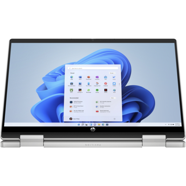 PORT HP.14' I7-150U FHD PAV X360 16G 512 SSD W11H (T) SILVER