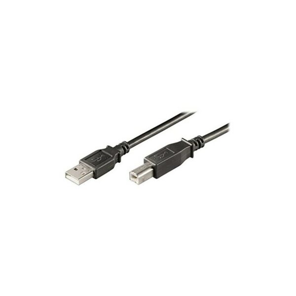 CABO USB-A 5MT (M) PARA USB-B (M) PRETO EWENT