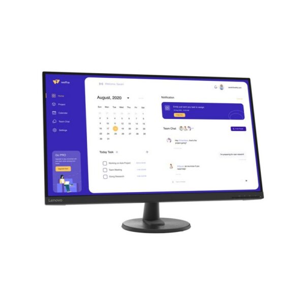 MONITOR 31.5' LENOVO C32u-40 UHD VGA/HDMI/DP/5MS