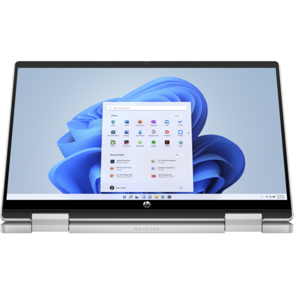 PORT HP.14' I5-1335U FHD PAV X360 16G 512 SSD W11H (T) PRATA