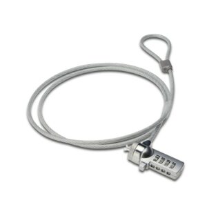 CADEADO P/ PORTÁTIL EWENT C/ CÓDIGO CABO 1,5MT