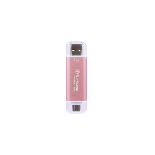 HD EXT 2.5' 512GB SSD TRANSC. ESD310P USB-C ROSA