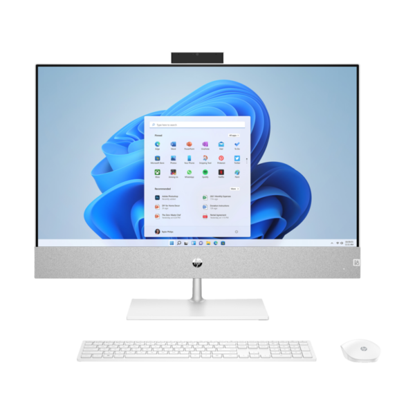 PC HP  AIO 27' QHD I7-13700T PAV. 16G 512 SSD W11H BRANCO