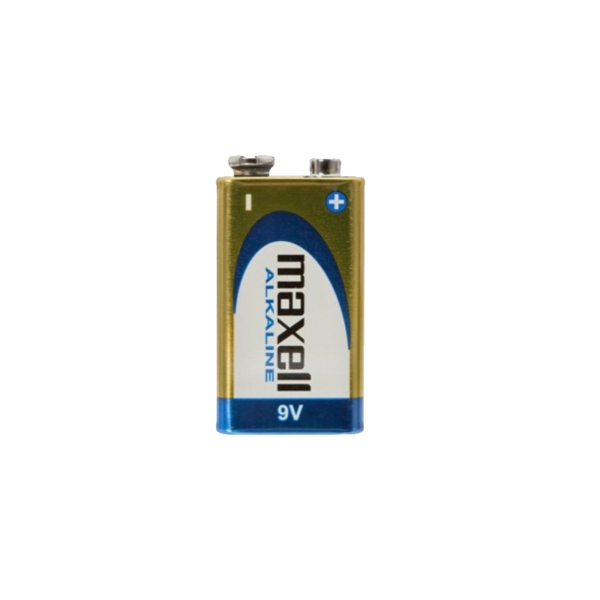 PILHA 9V  CX/1 MAXELL  ALKALINE