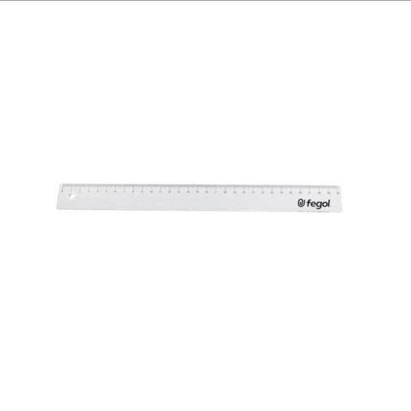 .ME REGUA PAJORY  PLASTICA CRISTAL 30CM (1/50)