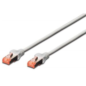CABO REDE CAT6 1M S/FTP EWENT CINZA