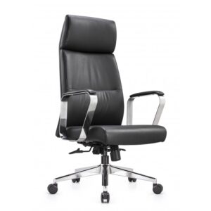 CADEIRA PU HIGH EXEC 2NIVEIS BK BIFMA