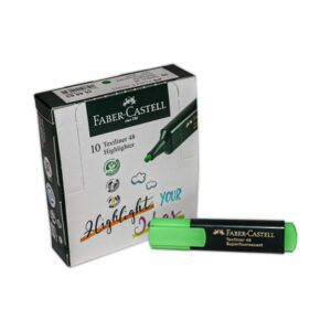 .ME MARC. FLUORES. FABER TEXTLINER 48 VERDE (1/10)
