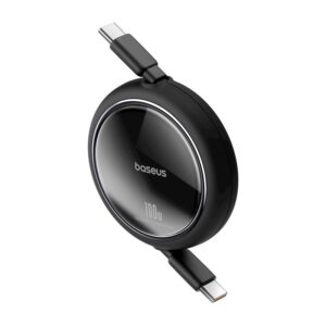 CABO USB-C (M) P/ USB-C (M) 1M 100W RETRATIL BASEUS