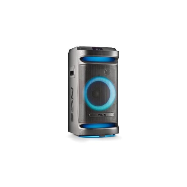 COLUNA NGS BLUETOOTH 900W WILDCLUB LASER LIGHTS PRETA