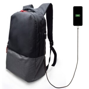 MOCHILA EWENT 17.3' USB PRETO