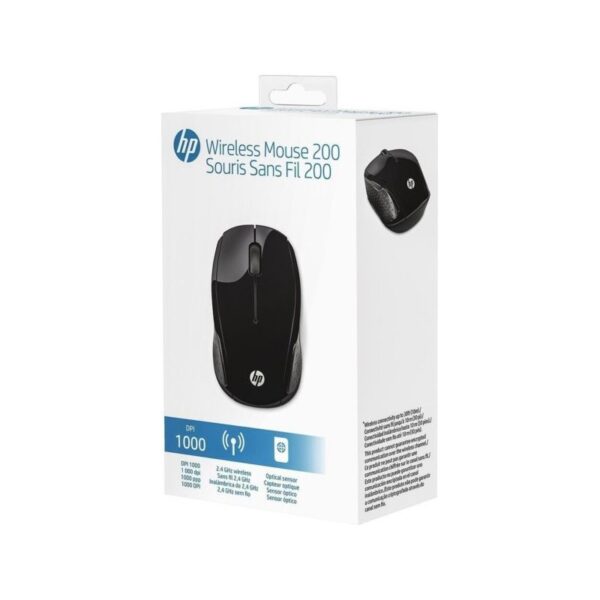 MOUSE HP WIFI 200 PRETO - Image 2