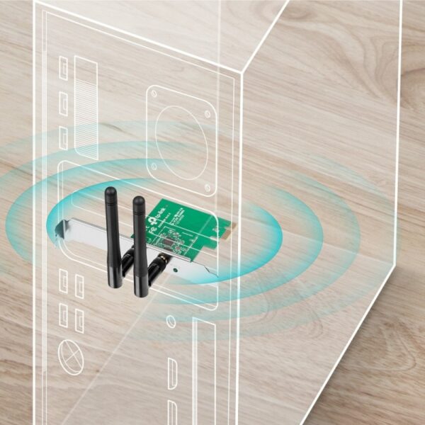 WIFI PLACA PCI TP-LINK EXPRESS WIRELESS N 300 MBPS - Image 2