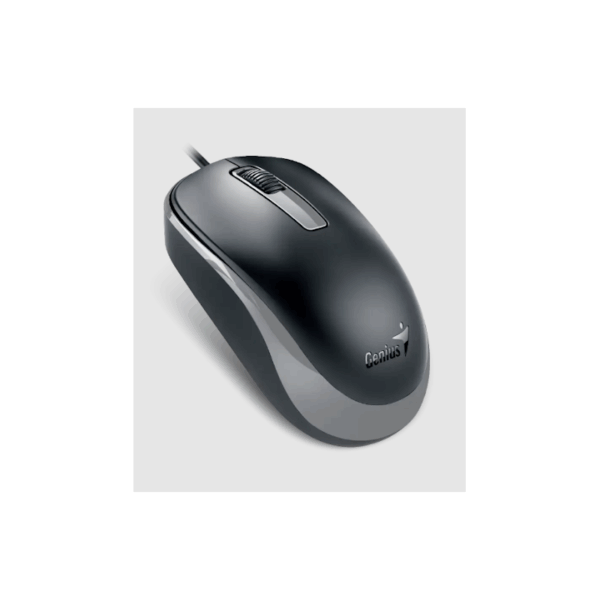 MOUSE GENIUS USB DX-125S SILENT PRETO