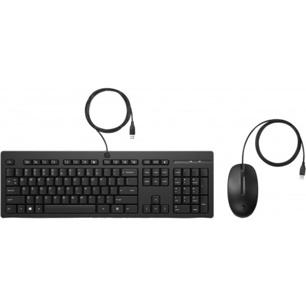 TECLADO+MOUSE HP USB 225 PRETO